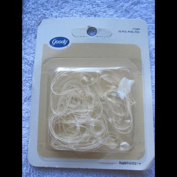 75 Goody Clear Poly Bands Ouchless Elastics Ponytailer Hair Bands 2006 Formula - Picture 7 of 16